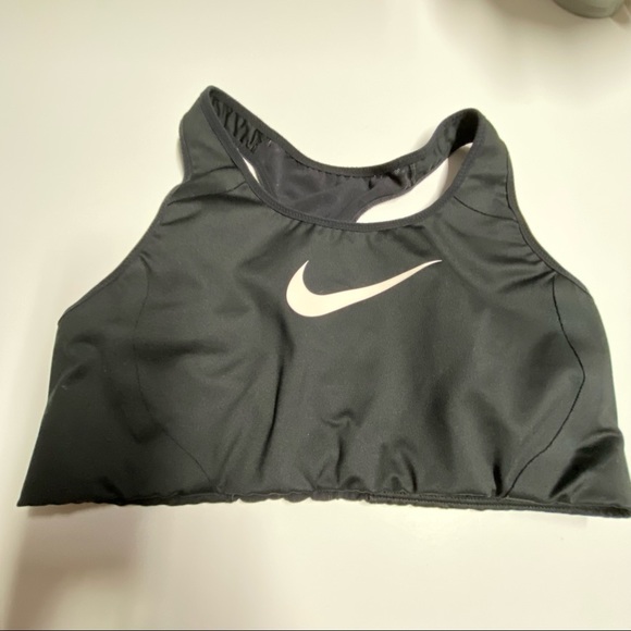 Nike sport bra black, no size tag, - Picture 2 of 12